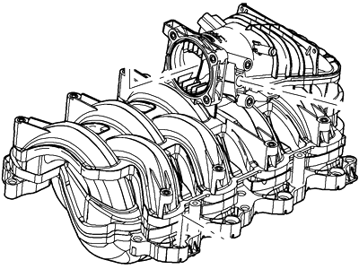 Ford AL3Z-9424-G Manifold Assy - Inlet