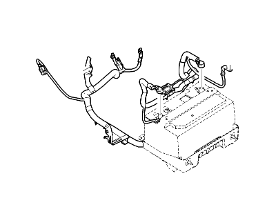 Ford 7L2Z-14300-BA Cable Assembly