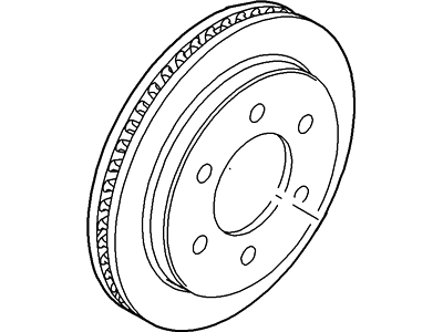 Lincoln 5L3Z-2C026-BA Disc - Brake