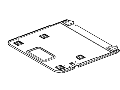 Ford BB5Z-7860513-AA Panel - Floor