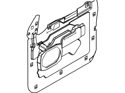 Lincoln 7L1Z-78237A05-A Shield - Water Splash