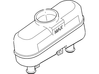 Ford XL2Z-2K478-AA Reservoir Tank Ford XL2Z-2K478-AA Reservoir Tank