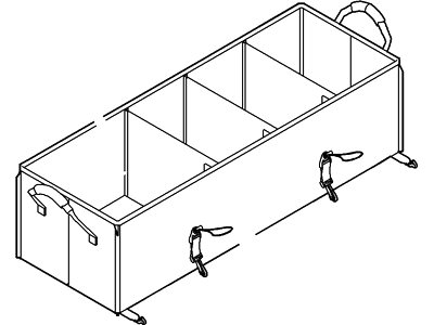 Ford AE5Z-78115A00-A Compartment Assy - Rear Stowage