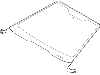 Ford 7S4Z-5403100-A Glass - Windscreen