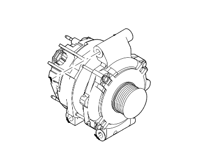 Ford 8S4Z-10V346-ARM Alternator Assy