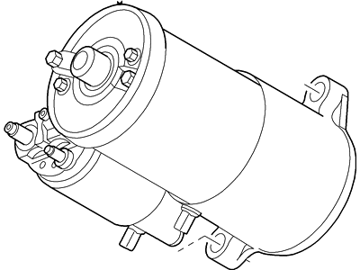 Lincoln F81Z-11002-AARM Starter Motor Assy