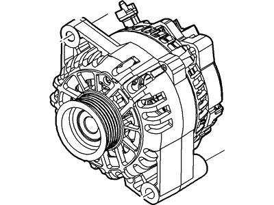 Ford 1R3Z-10346-A Alternator Assy