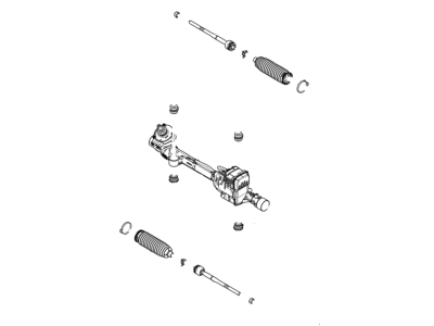 Lincoln CA5Z-3504-DRM Gear Assy - Steering