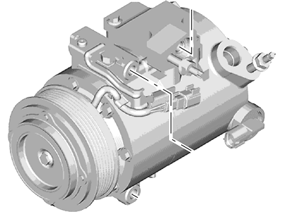 Ford DA8Z-19703-A Compressor Assy