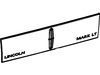 Lincoln 6L3Z-99425A34-AAF Panel - Tailgate - Outer