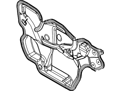 Ford CM5Z-58237A04-A Shield - Water Splash