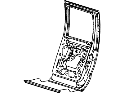 Ford F81Z-28253A24-AA Weatherstrip - Door - Lower Ford F81Z-28253A24-AA Weatherstrip - Door - Lower