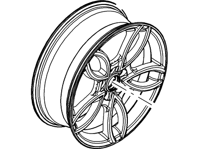 Ford 9T4Z-1007-F Wheel Assy