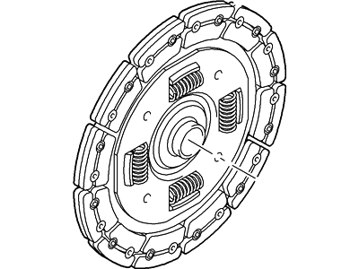 Ford 3S7Z-7550-WA Disc Assy - Clutch