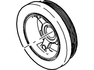 Ford 8R3Z-6312-C Pulley - Crankshaft