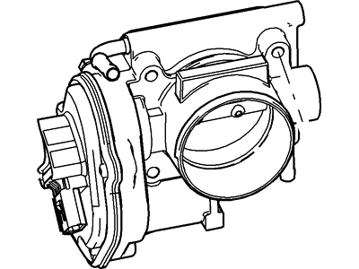 Mercury 5F9Z-9E926-B Throttle Body And Motor Assy