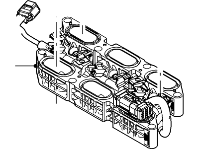 Mercury 5F9Z-9424-A Manifold Assy - Inlet