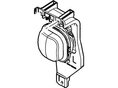 Ford 5C3Z-15200-BA Lamp Assembly - Fog - Front