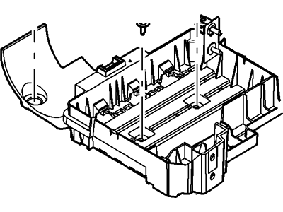 Ford 3C3Z-10B712-AA Tray Assy - Battery