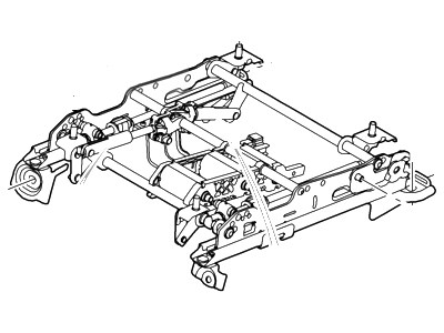 Ford 7R3Z-6361710-A Track Assy - Seat