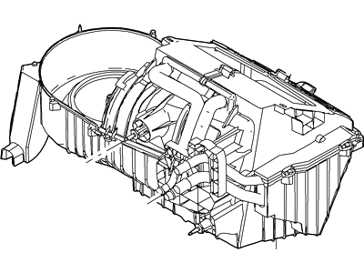 Ford 4R3Z-19850-BA Evaporator Assy