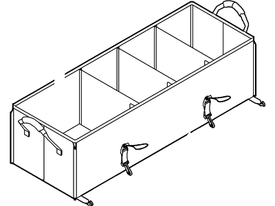 Ford AE5Z-78115A00-A Compartment Assy - Rear Stowage