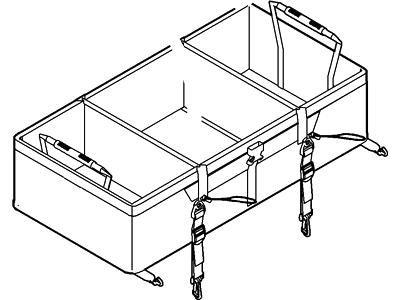 Ford AE5Z-78115A00-B Compartment Assy - Rear Stowage