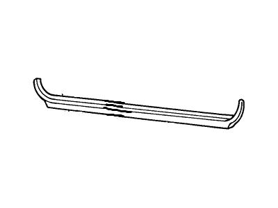 Ford E7TZ-3525596-A Weatherstrip - Door