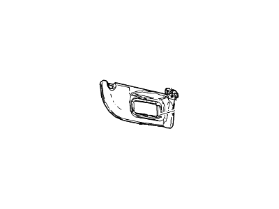 Ford 6L2Z-7804104-DAB Visor Assy - Sun