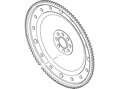 Ford F6AZ-6375-DA Flywheel Assy