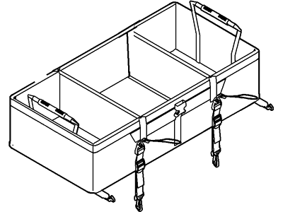 Lincoln AE5Z-78115A00-B Compartment Assy - Rear Stowage