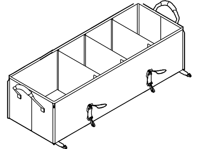 Ford AE5Z-78115A00-A Compartment Assy - Rear Stowage