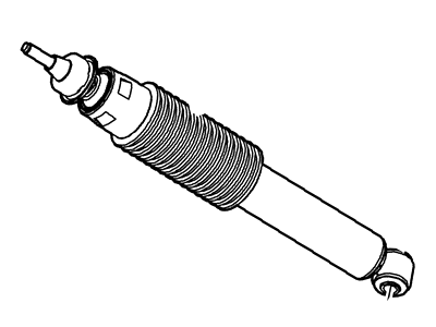 Ford BC3Z-18124-H Shock Absorber Assembly