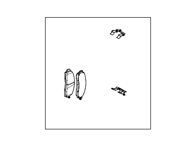 Mercury 6L2Z-2001-A Kit - Brake Shoe