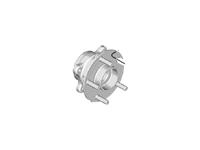 Ford DG9Z-1104-A Hub Assy - Wheel