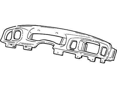 Ford 6W7Z-54044D70-CA Panel - Instrument