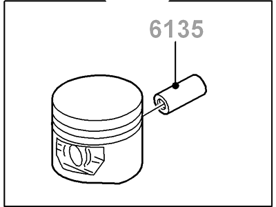 Lincoln 6L3Z-6108-A Piston And Pin Assy