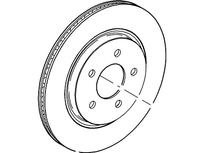 Ford 5U2Z-1V125-V Rotor Assy