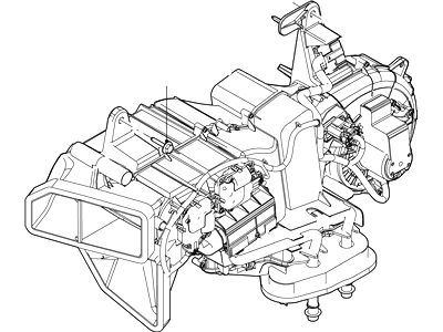 Lincoln 7L1Z-18D283-B Evaporator Assy