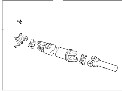 Ford 5L5Z-4602-NA Shaft Assy - Drive