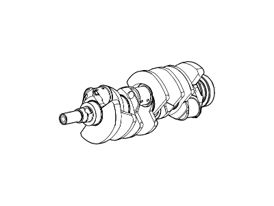 Ford BL3Z-6303-A Crankshaft Ford BL3Z-6303-A Crankshaft