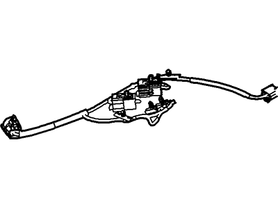 Ford 4C3Z-14A699-DA Wire Assy - Seat Back Control