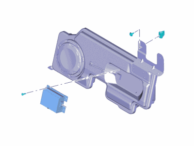 Ford FL3Z-18C804-A Woofer Ford FL3Z-18C804-A Woofer