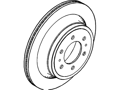 Ford CL3Z-2C026-C Disc - Brake