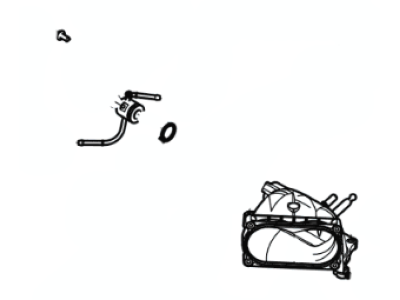Ford 5C2Z-9A589-EA Spacer - Throttle Body