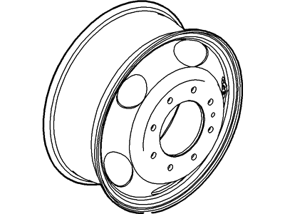 Ford 5C3Z-1007-BB Wheel Assembly