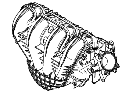 Lincoln 9E5Z-9424-A Manifold Assy - Inlet