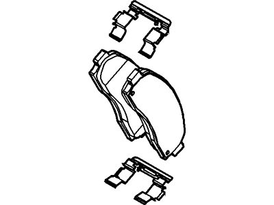 Ford 7U2Z-2V001-C Kit - Brake Lining