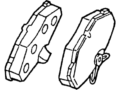 Mercury YF1Z-2200-AA Shoe And Lining Assy               