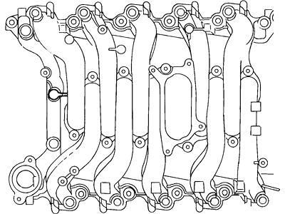 Ford YC2Z-9424-BA Manifold Assy - Inlet              